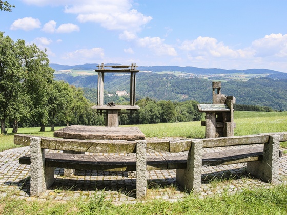 Panoramablick Rannariedl | Sauwaldpanoramastraße