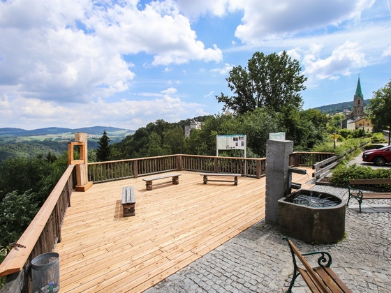 Panoramablick Vichtenstein