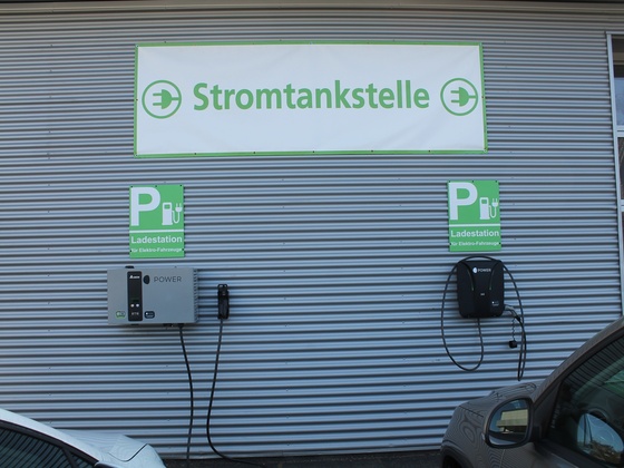 E - Tankstelle der Fa. Steindl