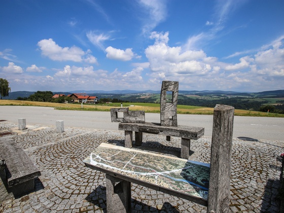 Panoramablick Untergriesbach