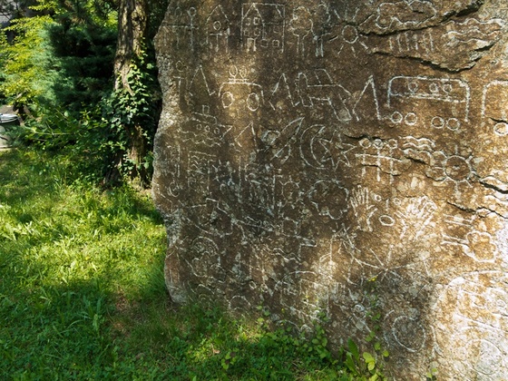 Galerie in Granit Grein