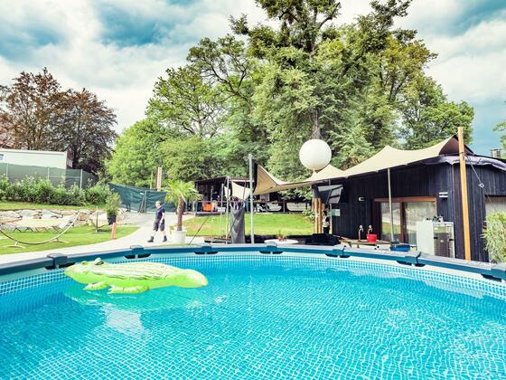 Clam Lodge - Relax Area - Pool