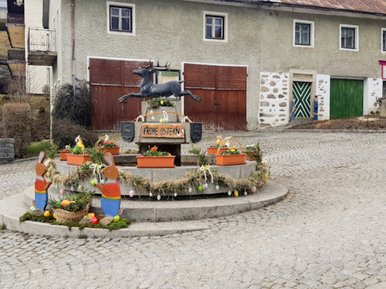 Marktplatz von Hirschbach
