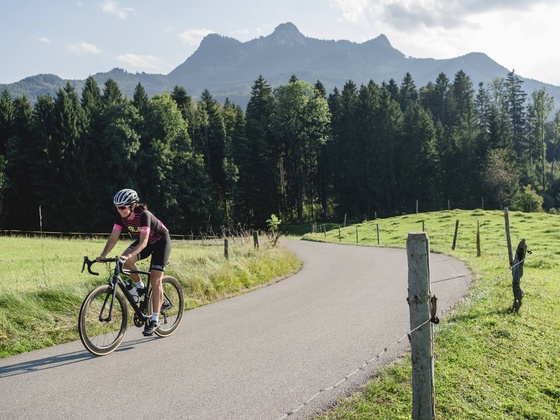 Rennrad-Tour Sebi - Ankunft Samerberg über Mühltal