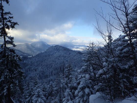 Blick Richtung Salzburg - vom Gaisberg verdeckt