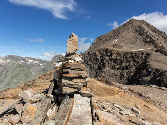 Gipfel des Schernerskopf (3033 m)