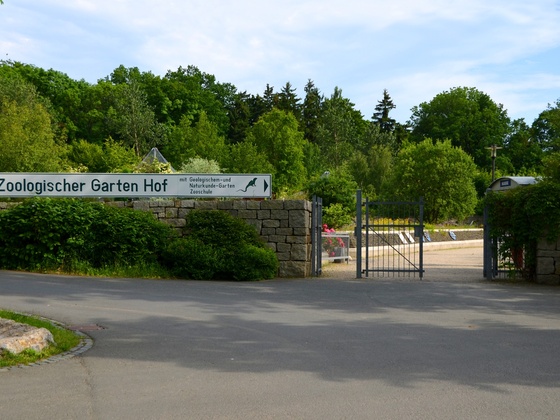 Zoo Hof, Haupteingang