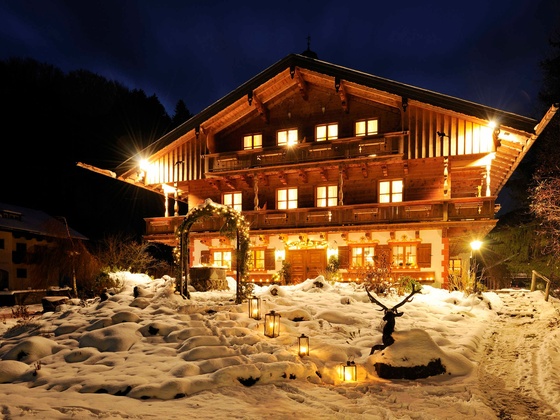 Der Ignazhof in Bad Wiessee im Winter