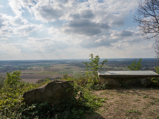 Panoramabild am Steinbruch