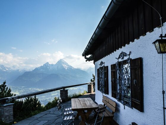Blick zum Watzmann von der Paulshütte