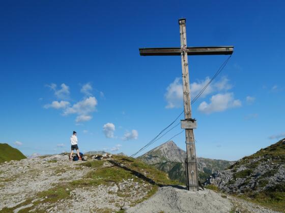 Gipfelkreuz am Steinjöchl