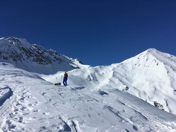 Blick vom Bläß auf den Bergerkogel