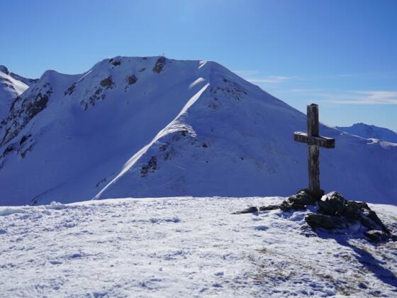 Skispitzl (Hintergrund Mölser Sonnenspitze)