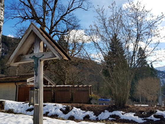 Kreuz am ehem. Friedhof in Riedlern