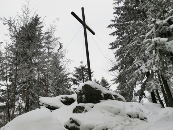 Schopf - Gipfelkreuz