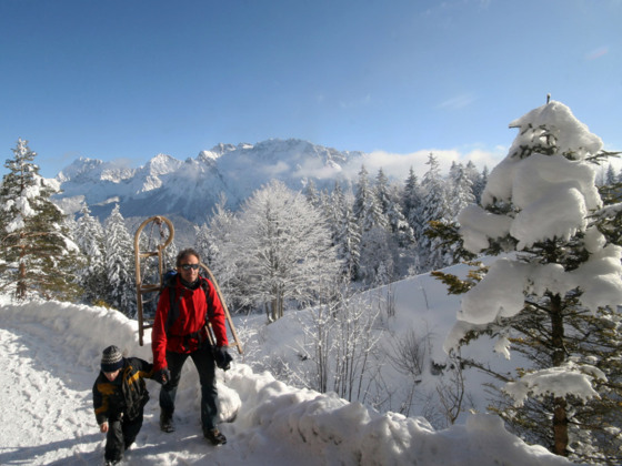 Kurz vor dem Kranzberghaus