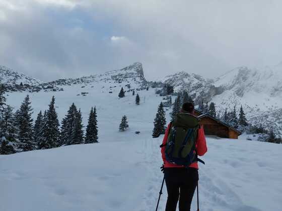 Kurz vor der Stuibenhütte