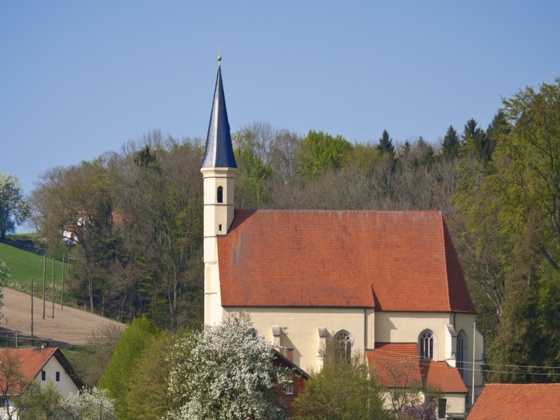 St. Anna bei Ering von Süden