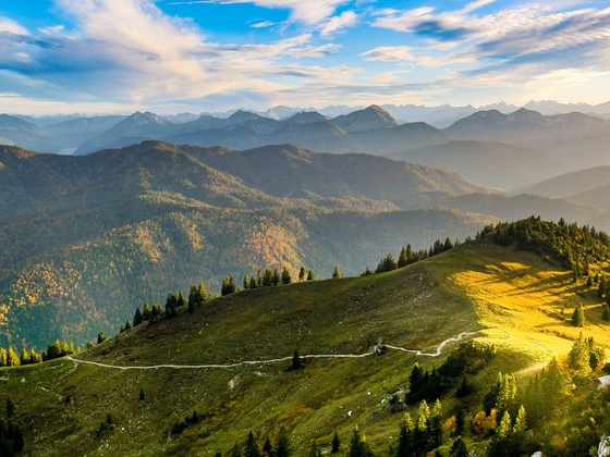 Aussicht in Richtung Süden
