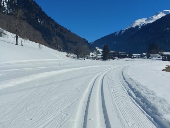 Sunnahalb Loipe in Klösterle am Arlberg