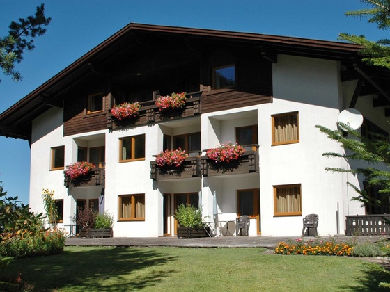 Appartements Vilsalp Südansicht