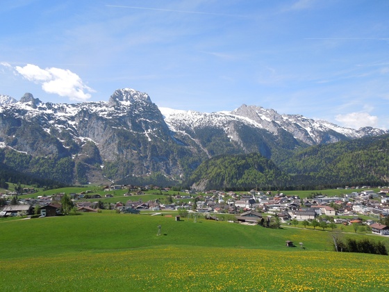 Aussicht auf Abtenau