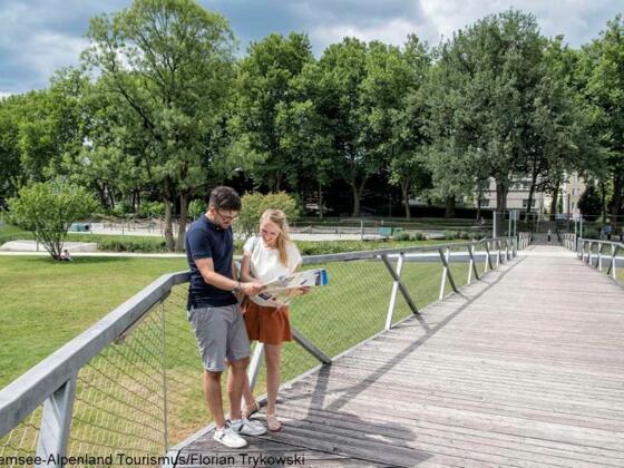 Gelände der ehemaligen Landesgartenschau in Rosenheim