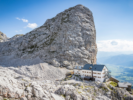 Das Riemannhaus im Steinernen Meer