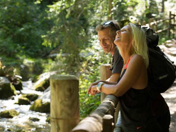 Entlang des Wasserfallwegs in die Almenwelt Lofer
