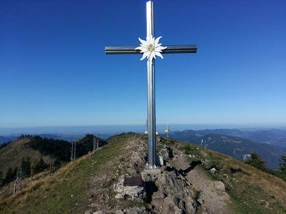 Almkogel - Gipfelkreuz