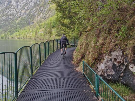 Biken am Hallstättersee