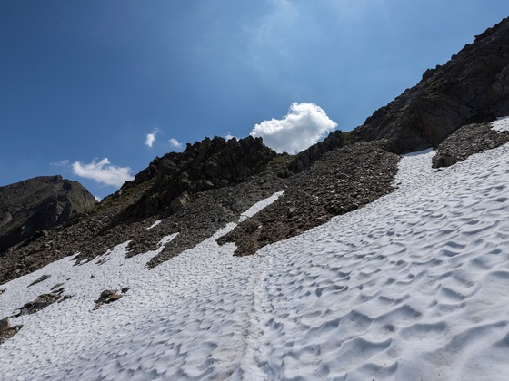 Weg zum Gstansjöchli (c) Vorarlberg Tourismus / Lucas Tiefenthaler