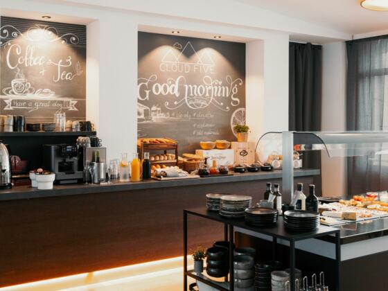 Fru¨hstu¨cksbuffet