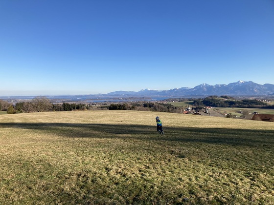 Aussicht von Ratzinger Höhe