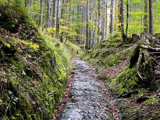 Via Raetia - Römerstraße bei Klais