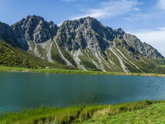 See im Alpgebiet Oberpartnom
