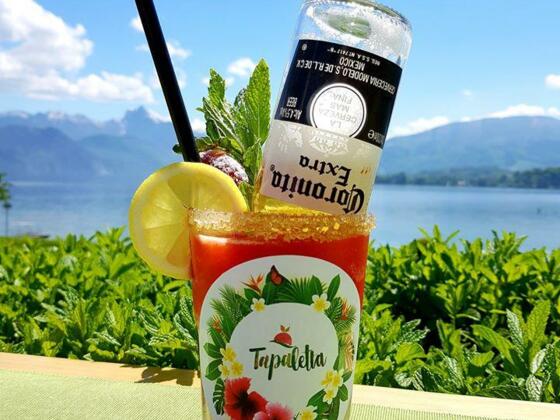 Frozen-Erdbeer-Havanas Cocktail