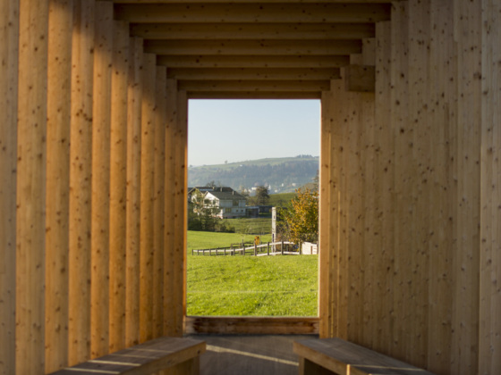 BUS:STOP Krumbach, Haltestelle Glatzegg