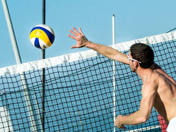Volleyballplatz