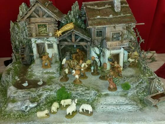 Landschaftskrippe Krippenfreunde Salzkammergut