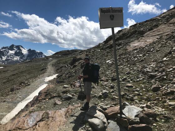Austrian and Italian Border