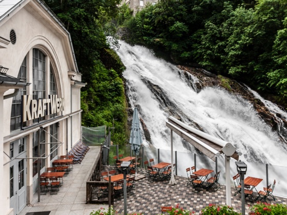 Bad Gastein - Kraftwerk en Wasserfall