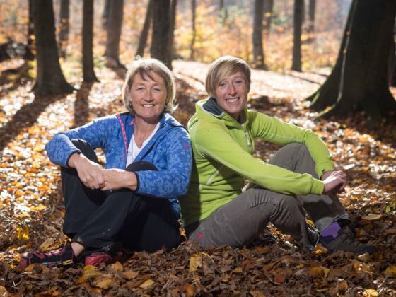Wald und Berg - Martina und Kerstin