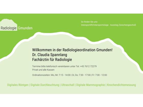 Radiologie Gmunden - Dr. Claudia Spannlang