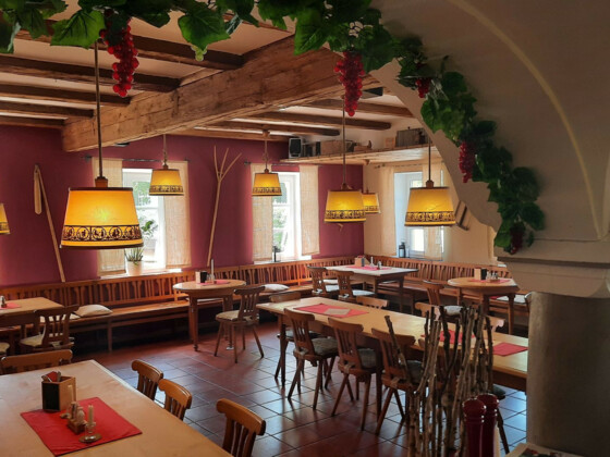 Der Heurige im Gasthaus zum Löwen (Freising)