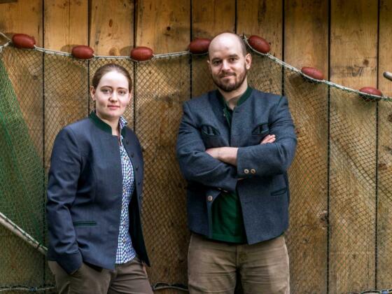 Johanna Bergbaur und Markus Rohn