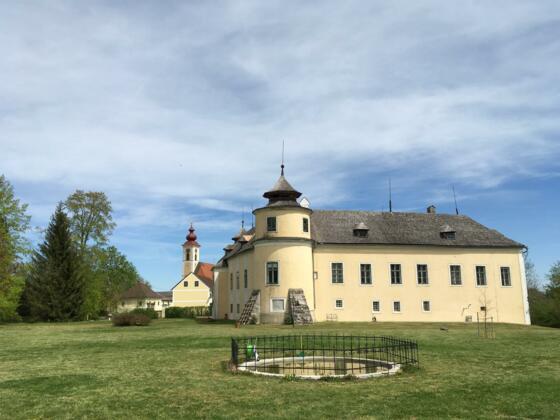 Schloss Wimsbach mit Garten