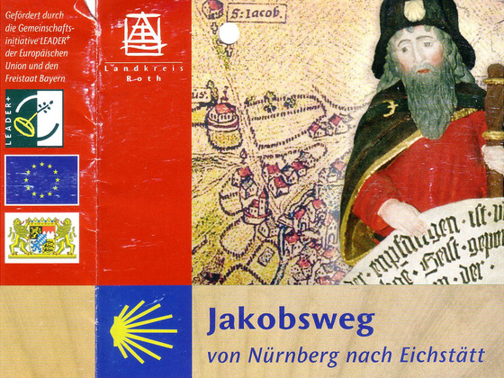 Flyer zum Jakobsweg