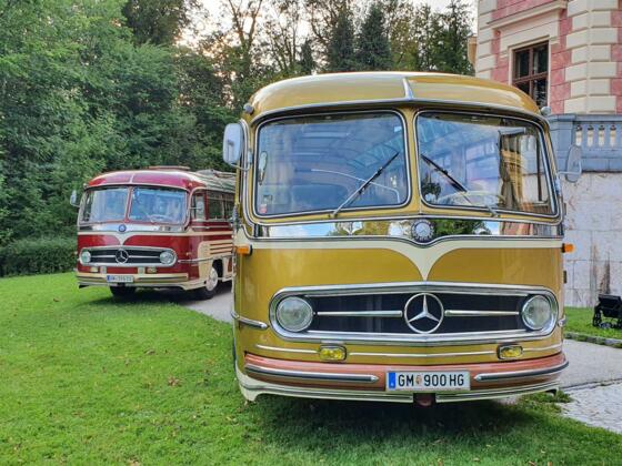 Oldtimerbus - reisen mit einem anderen Stern