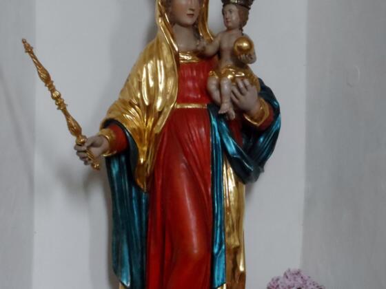 Marienfigur Pfarrkirche zum Hl. Nikolaus Mauthausen